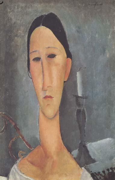 Amedeo Modigliani Hanka Zborowska au bougeoir (mk38) China oil painting art